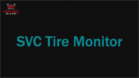 What Does SVC Tire Monitor Mean: A Journey Through the Labyrinth of Automotive Alerts